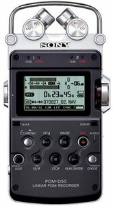 【中古 良品】 SONY リニアPCMレコーダー PCM-D50　(shin