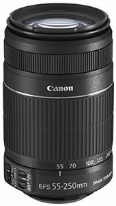 Canon 望遠ズームレンズ EF-S55-250mm F4-5.6 IS II APS-C対応　(shin