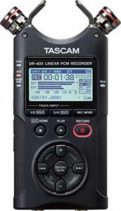 TASCAM(タスカム) DR-40X USBオーディオインターフェース搭載 4ch リニアPCMレコーダー ハンディ