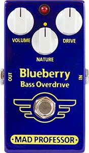 MAD PROFESSER マッドプロフェッサー エフェクター FACTORY Series ベースオーバードライブ Blueberry Bass Overdrive(中古品)　(shin
