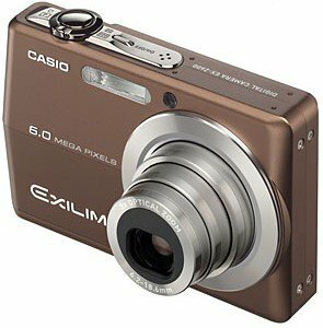 CASIO デジタルカメラ EXILIM ZOOM EX-Z600 ブラウン　(shin