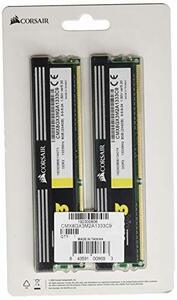 CORSAIR XMS Series デスクトップ用 DDR3 メモリー8GB (2GB×4枚組) CMX4GX3M2A1333C(中古品)　(shin