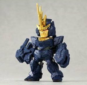 電撃ホビーマガジン付録 FW GUNDAM CONVERGE(ガンダムコンバージ) ユニコーンガンダム2号機 バンシィ ユニコーンモー (中古品)　(shin