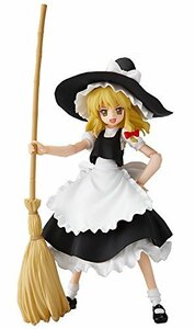 figma 東方project 霧雨魔理沙 全高約13.5cm ABS&PVC製 塗装済み可動フィギュア(中古品)　(shin