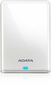 ADATA Technology HV620S 外付けハードドライブ 1TB ホワイト AHV620S-1TU3-CWH(中古品)　(shin