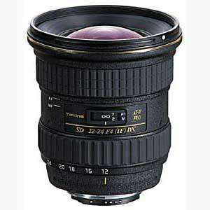 【中古 良品】 Tokina 超広角ズームレンズ AT-X 124 PRO DX 12-24mm F4 (IS) ASPHERICAL ニコ　(shin