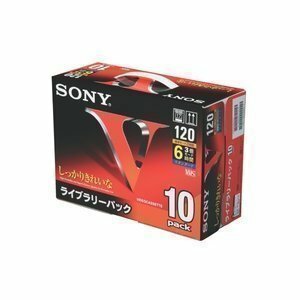 ソニー VHSビデオカセット(スタンダード、120分、10巻パック) 10T120VM(中古品)　(shin