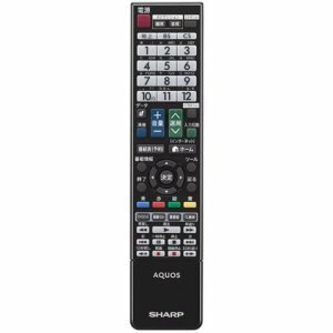 シャープ　0106380457　液晶テレビ用　リモコン　SHARP　AQUOS(中古品)　(shin