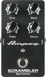 【正規品】AMPEG ペダル オーバードライブ Scrambler Bass Overdrive(中古 未使用品)　(shin