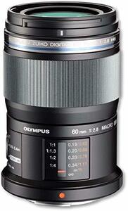 【新品】 OLYMPUS 単焦点レンズ M.ZUIKO ED 60mm F2.8 Macro　(shin