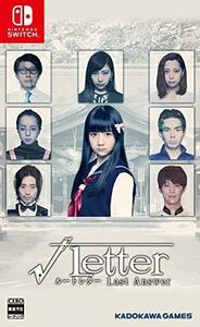 √Letter ルートレター Last Answer -Switch(未使用品)　(shin