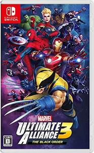 MARVEL ULTIMATE ALLIANCE 3: The Black Order(マーベルアルティメットアライアンス ザ ブラックオーダー)-Switch(中古品)　(shin