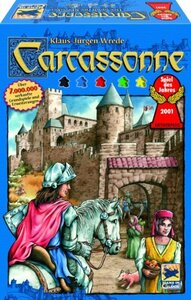 カルカソンヌ (Carcassonne) Fur 2 - 5 Spieler ab 10 Jahren ボードゲーム(中古品)　(shin