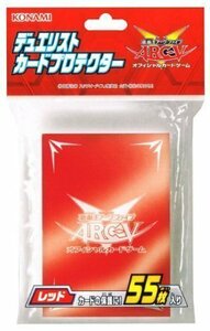 遊戯王アーク・ファイブ OCG デュエリストカードプロテクター レッド(中古品)　(shin