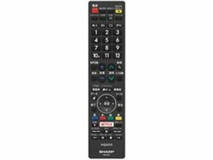 シャープ SHARP テレビリモコン 0106380502(中古 未使用品)　(shin