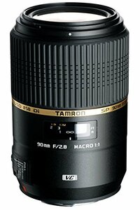 TAMRON 単焦点マクロレンズ SP 90mm F2.8 Di MACRO 1:1 USD ソニー用 フルサイズ対応 F004S(中古品)　(shin