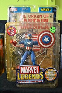 マーベル レジェンド Marvel Legends 6インチ #01 キャプテン アメリカ [おもちゃ＆ホビー](中古 未使用品)　(shin