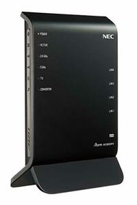 NEC Aterm 無線LAN Wi-Fiルーター/ AC1800(11ac対応) 1300+450Mbps WG1800HP4 PA-WG1800HP4(中古 未使用品)　(shin