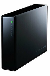 ロジテック 外付けHDD 信頼性の高い WD Red plus 採用 搭載 4TB 【 Win/Mac / PS4 / PS5 / テレビ録画 】 ハードディ (中古品)　(shin