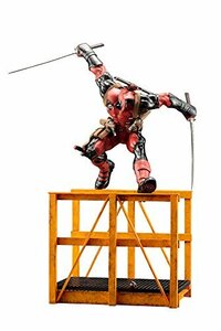 ARTFX MARVEL UNIVERSE SUPER デッドプール 1/6スケール PVC製 塗装済み簡易組立キット(中古品)　(shin