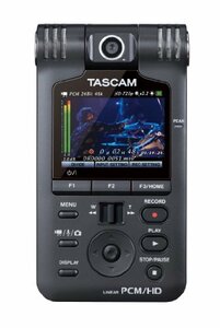 TASCAM リニアPCM/HDビデオレコーダー ブラック DR-V1HD(中古品)　(shin