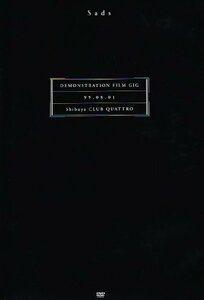 DEMONSTRATION FILM GIG 99.08.01 shibuya CLUB QUATTRO [DVD](中古品)　(shin