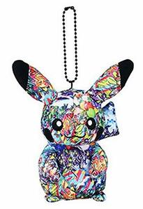 マスコット ぬいぐるみ キーホルダー ピカチュウ ポケモンセンター 渋谷 限定　グラフィティアート　Number-D（