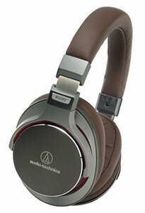 audio-technica 密閉型ポータブルヘッドホン ハイレゾ音源対応 ガンメタリック ATH-MSR7 GM(中古 未使用品)　(shin