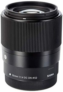 SIGMA 30mm F1.4 DC DN | Contemporary C016 | Canon EF-Mマウント用 APS-Cサイズ ミラーレス専用(中古品)　(shin