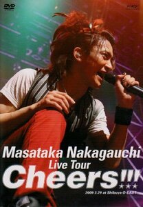 中河内雅貴/Masataka Nakagauchi Live Tour 『Cheers!!!』 [DVD](中古品)　(shin