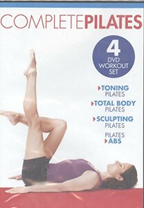Complete Pilates 4 DVD Workout Set: Toning, Total Body, Sculpting & Abs(中古品)　(shin