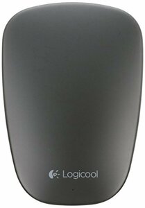 LOGICOOL ロジクール Bluetooth ウルトラスリム タッチマウス ブラック T630BK(中古品)　(shin