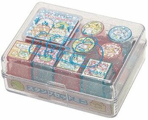 すみっコぐらし スタンプセットミニ レッド(中古 未使用品)　(shin