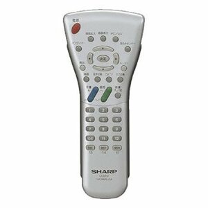 シャープ 液晶テレビ用リモコン RRMCGA266WJSA(0106380158)(中古 未使用品)　(shin