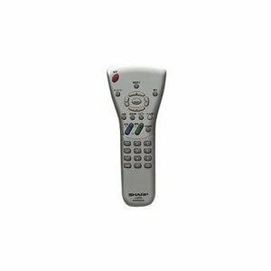 シャープ 液晶テレビ用リモコン RRMCG1630CESA(0106380067)(シルバー)(中古品)　(shin