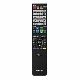 シャープ 液晶テレビ用リモコン RRMCGA930WJSA(0106380340)(中古品)　(shin