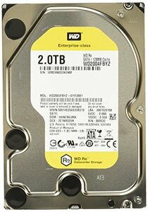 (中古品)WESTERN DIGITAL 3.5インチ内蔵HDD 2TB SATA6.0Gb/s 7200rpm/class 128MB 5　(shin