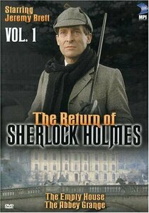 Return of Sherlock Holmes 1: Empty & Abbey [DVD](中古 未使用品)　(shin