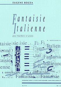 ボザ : イタリア幻想曲 (オーボエ、ピアノ) ルデュック出版(中古 未使用品)　(shin