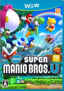 New スーパーマリオブラザーズ U - Wii U(中古 未使用品)　(shin