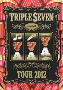 AAA TOUR 2012 -777- TRIPLE SEVEN (2枚組DVD)(中古 未使用品)　(shin