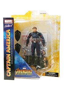 DIAMOND SELECT TOYS Marvel Select: Avengers Infinity War Captain America Action Figure(中古品)　(shin