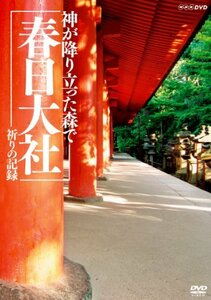 NHK-DVD神が降り立った森で~春日大社・祈りの記録~(中古 未使用品)　(shin