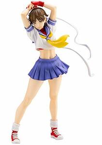 STREET FIGHTER美少女 STREET FIGHTER さくら -ROUND 2- 1/7スケール PVC製 塗装済み完成品フィギュア(中古品)　(shin