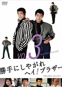 勝手にしやがれヘイ! ブラザー VOL.3 [DVD](中古品)　(shin
