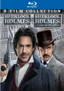 【中古 良品】 シャーロック・ホームズ 1&2 ブルーレイ・ツインパック(初回限定生産) [Blu-ray]　(shin