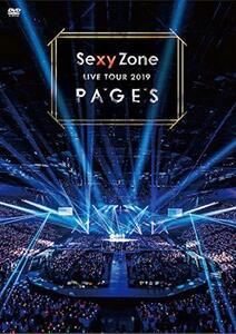 Sexy Zone LIVE TOUR 2019 PAGES(通常盤DVD)（特典なし）(中古 未使用品)　(shin