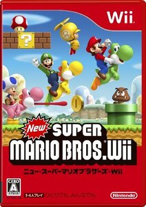 New スーパーマリオブラザーズ Wii (通常版)(中古品)　(shin