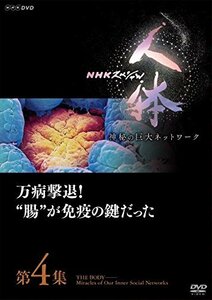 NHKスペシャル 人体 神秘の巨大ネットワーク 第4集 万病撃退! 腸が免疫の鍵だった [DVD](中古品)　(shin