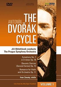 The Antonin Dvorak Cycle Vol.1: Symphony No 7/ Slavonic Dances (second series) Op 72 / Romance for Violin and (中古品)　(shin